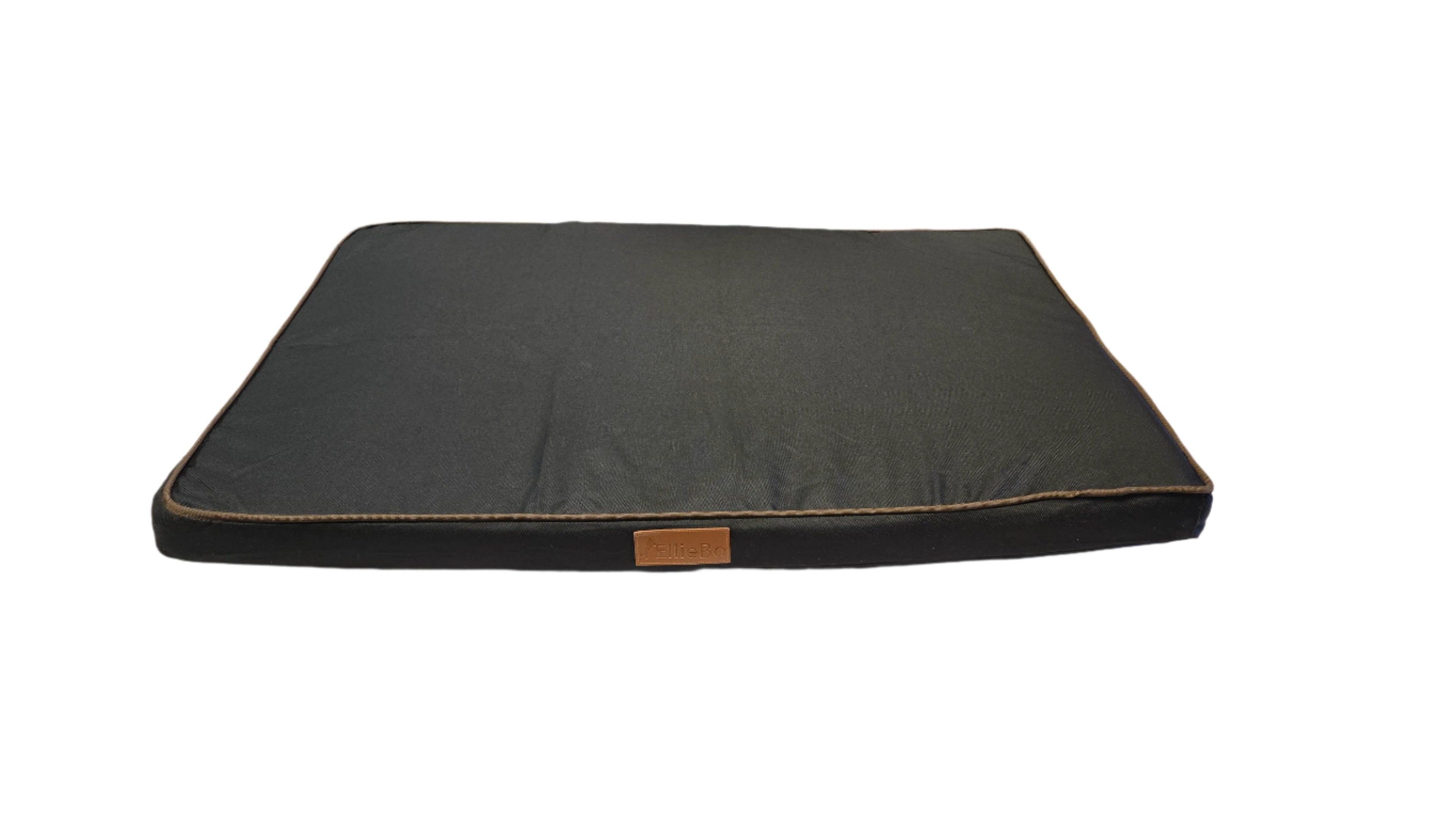 Ellie-Bo Black Memory Foam Waterproof Dog Bed