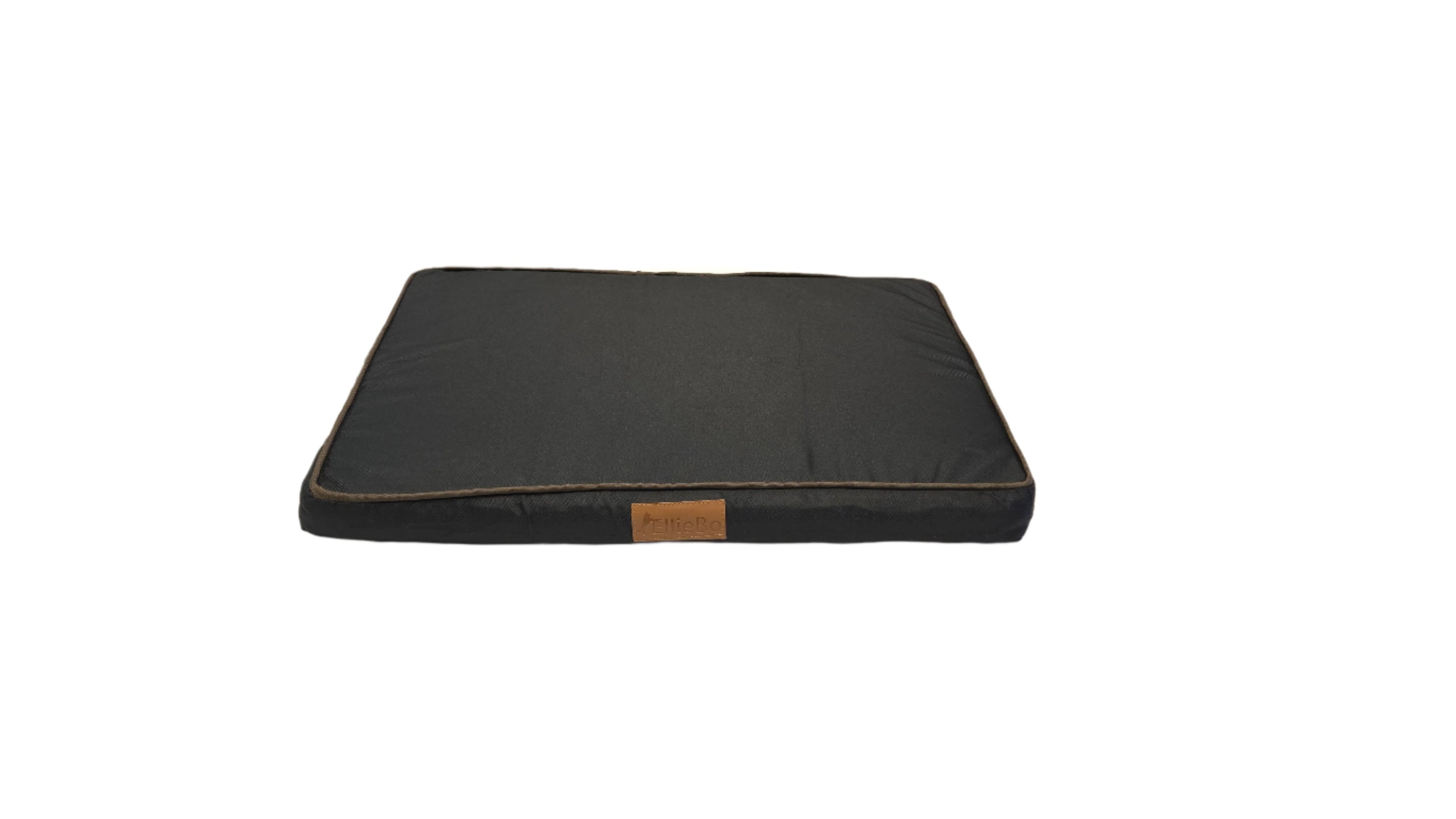 Ellie-Bo Black Memory Foam Waterproof Dog Bed