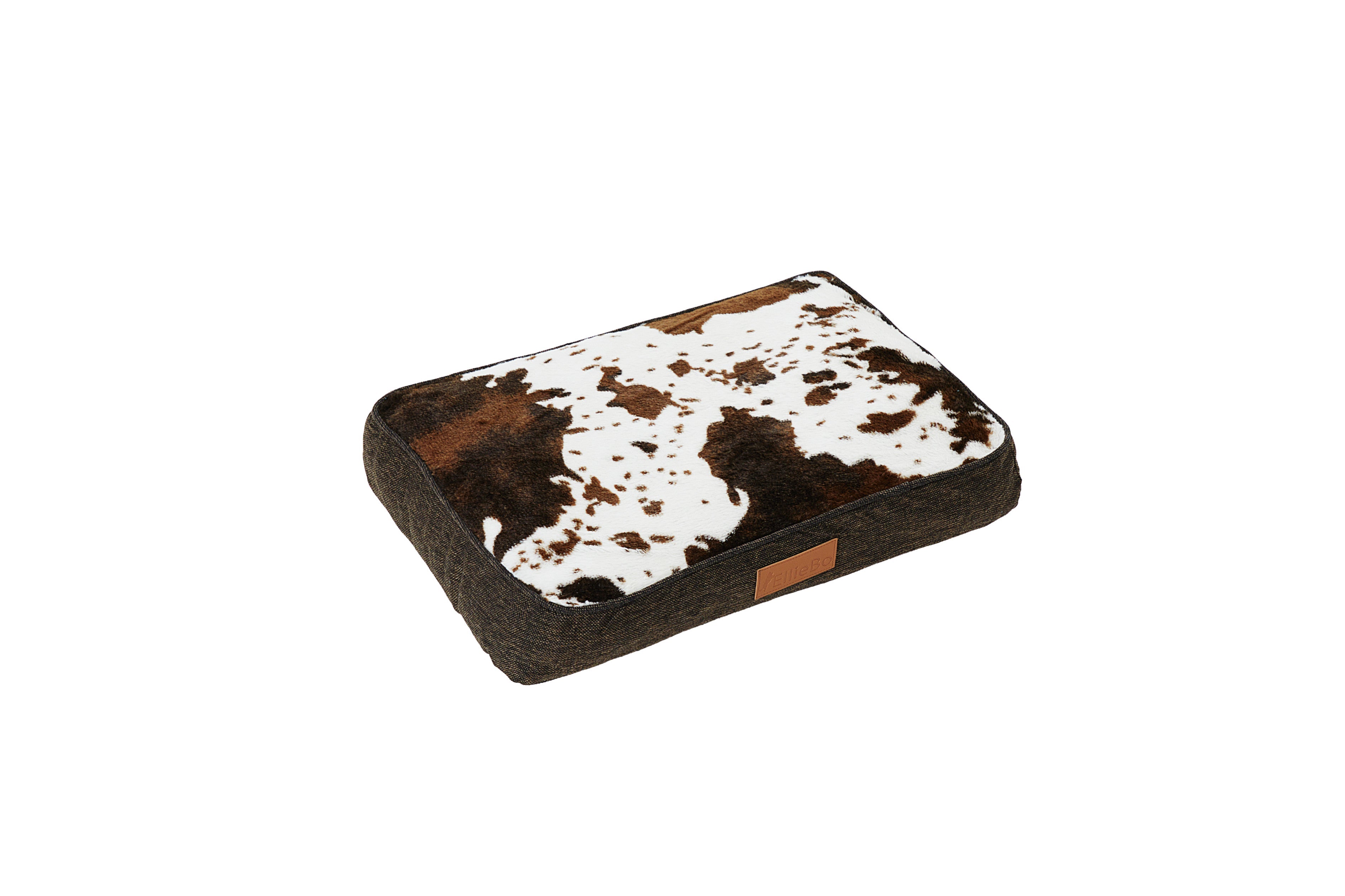 Ellie-Bo Orthopaedic Foam Cowhide Pattern Dog Bed