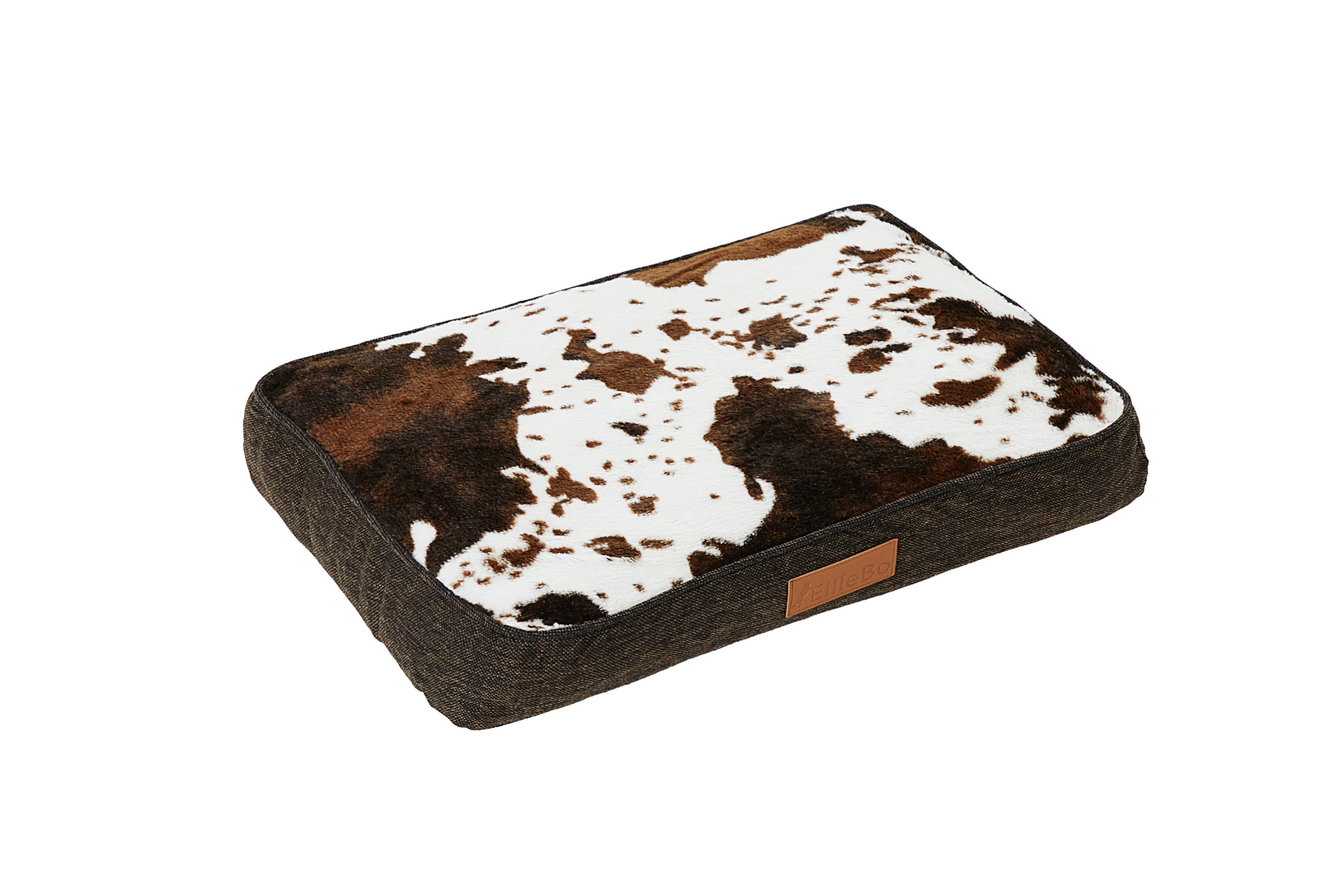 Ellie-Bo Orthopaedic Foam Cowhide Pattern Dog Bed