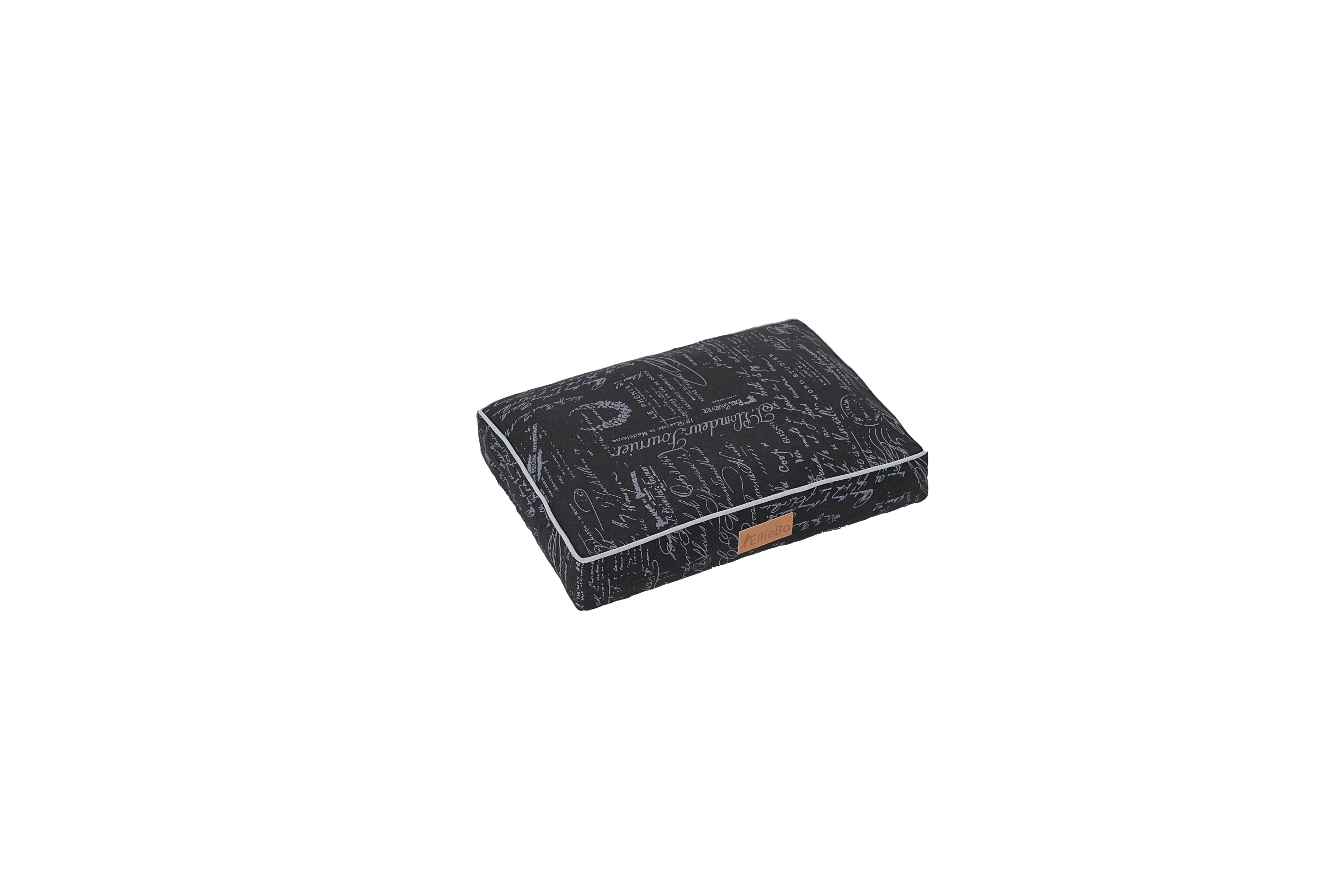 Ellie-Bo Orthopaedic Foam Black Dog Bed in Voyager Style