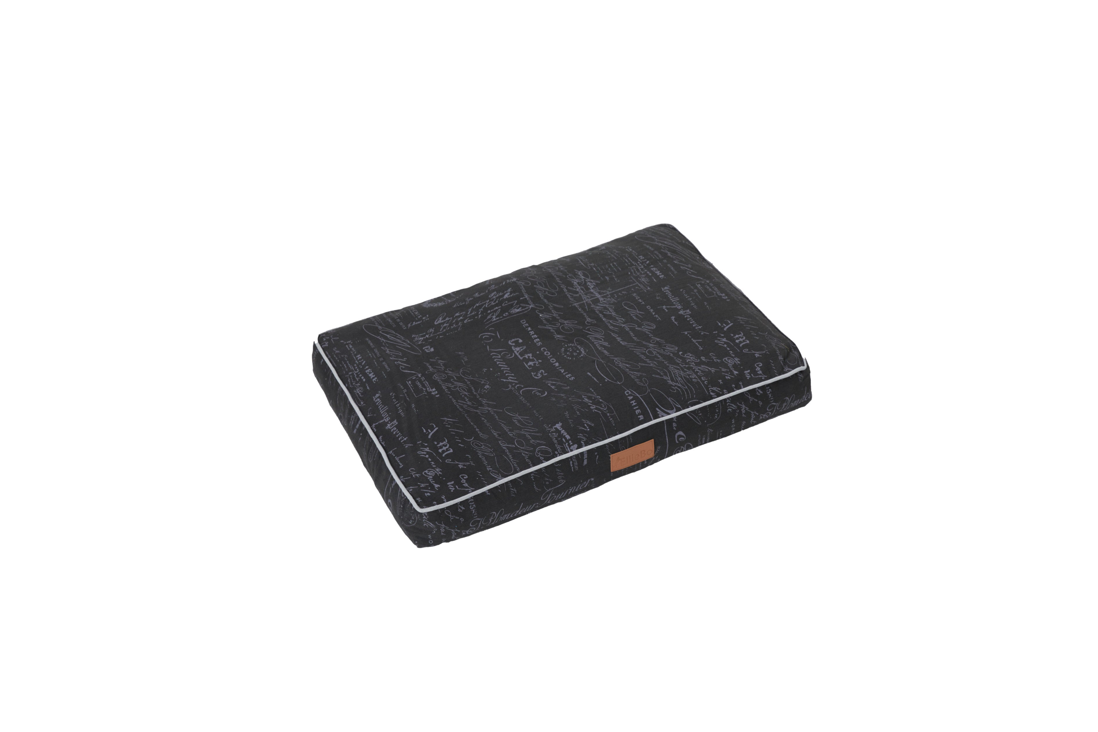 Ellie-Bo Orthopaedic Foam Black Dog Bed in Voyager Style