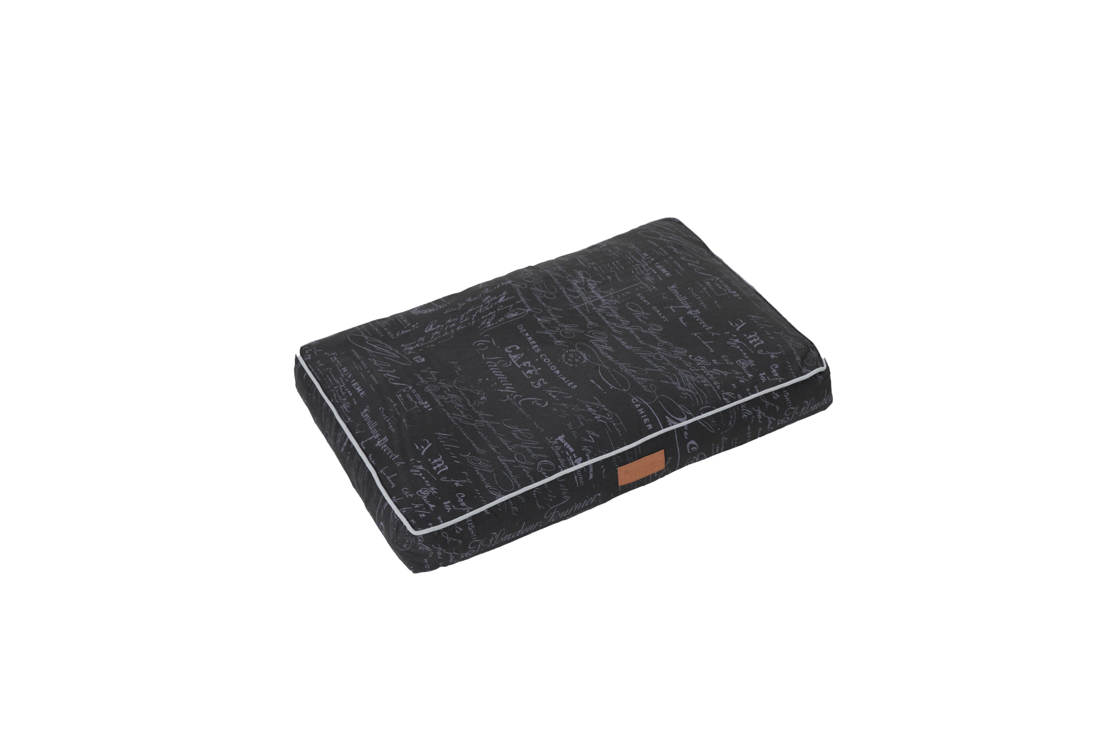 Ellie-Bo Orthopaedic Foam Black Dog Bed in Voyager Style