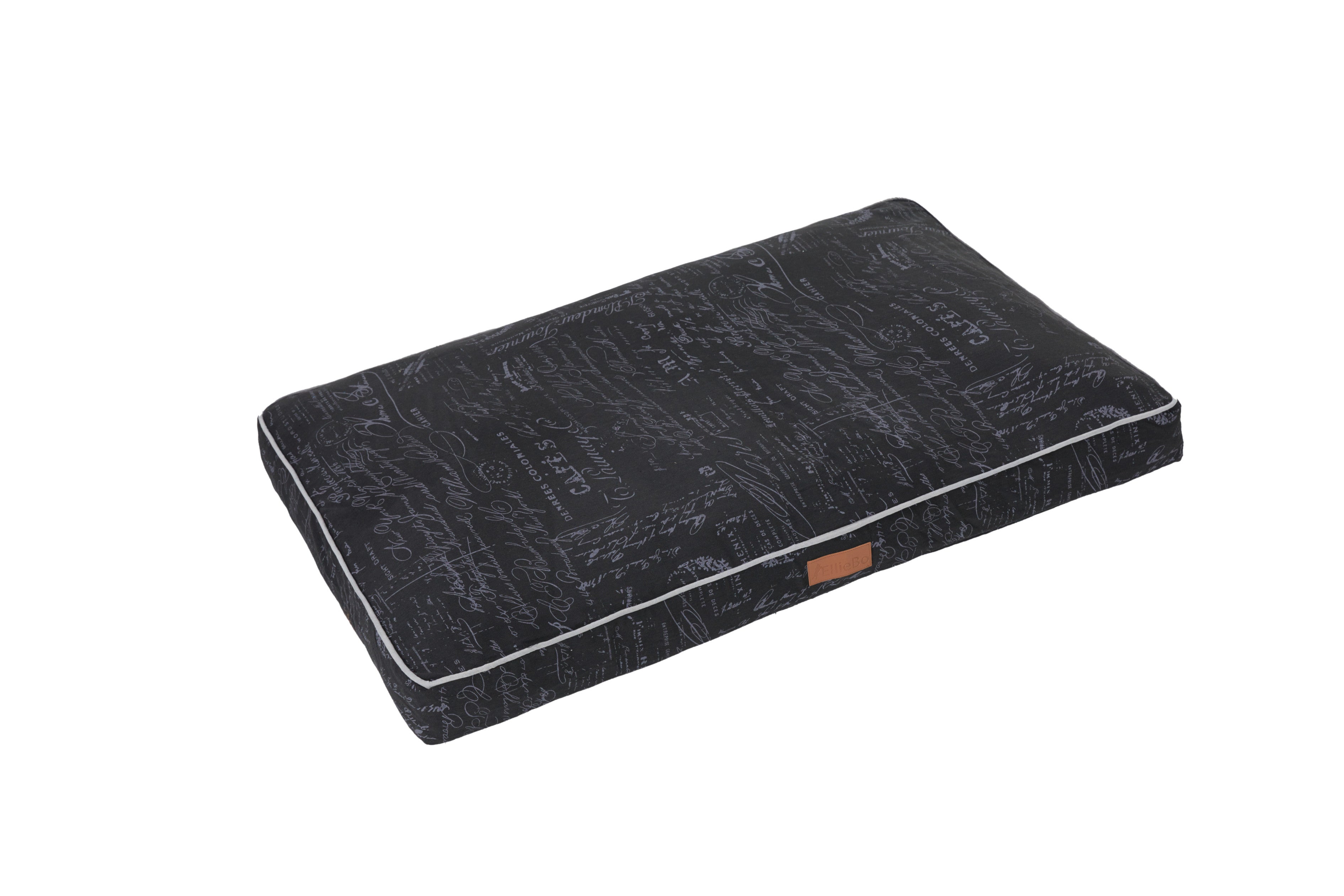 Ellie-Bo Orthopaedic Foam Black Dog Bed in Voyager Style
