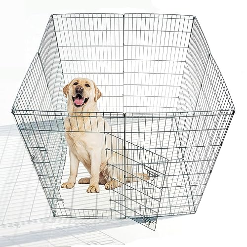 Ellie-Bo Lightweight 8 Piece Puppy Pen 61/76/91/107/122cm High