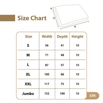 Ellie-Bo High-Density Orthopaedic Foam Liner to fit Dog Cage Bed