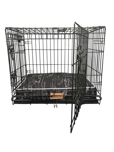Ellie-Bo Orthopaedic Foam Black Dog Bed in Voyager Style