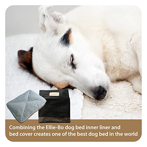 Ellie-Bo Black & Brown Striped Dog Bed Cover