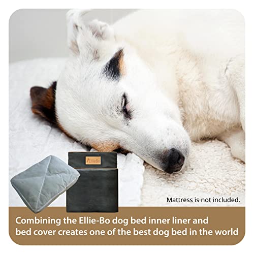 Ellie-Bo Black Waterproof Dog Bed Cover