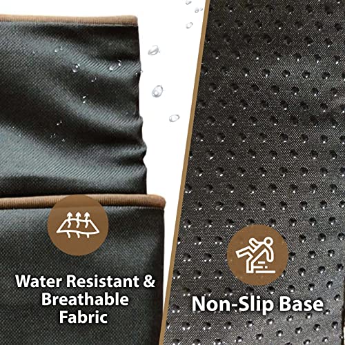 Ellie-Bo Black Water-resistant Dog Bed Cover
