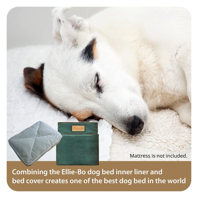Ellie-Bo Green Waterproof Dog Bed Cover