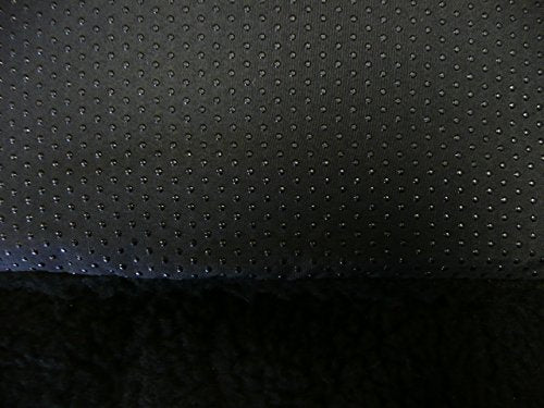 Ellie-Bo Black Sherpa Fleece Cage Mat
