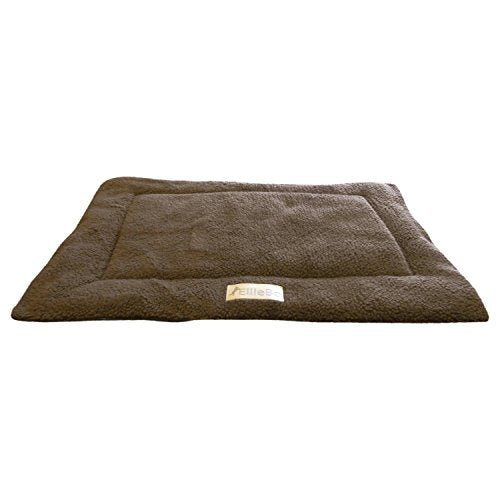 Ellie-Bo Brown Sherpa Fleece Cage Mat