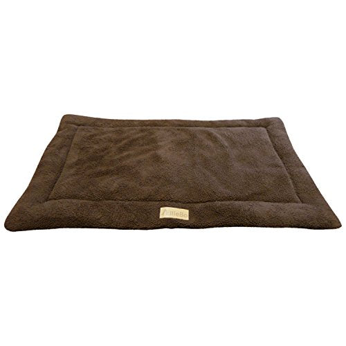 Ellie-Bo Brown Sherpa Fleece Cage Mat