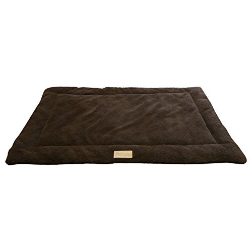 Ellie-Bo Brown Sherpa Fleece Cage Mat
