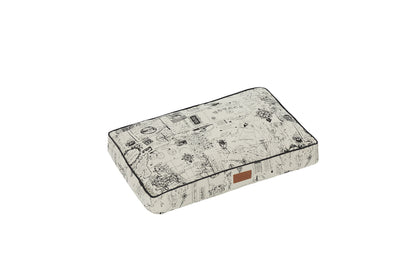 Ellie-Bo Beige Dog Bed in Voyager Style