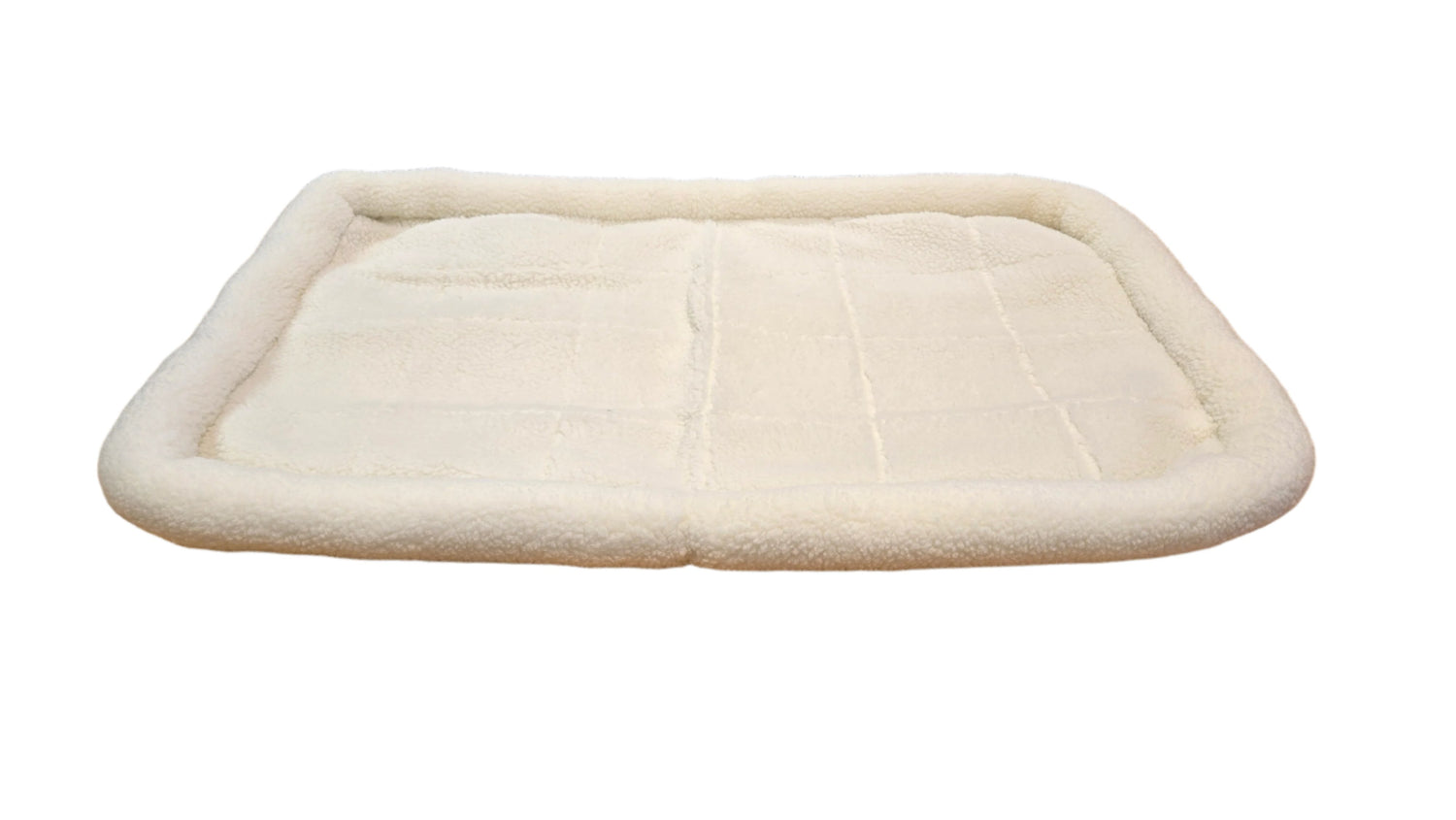 Ellie-Bo Faux Sheepskin Fleece Bed for Dog Cage