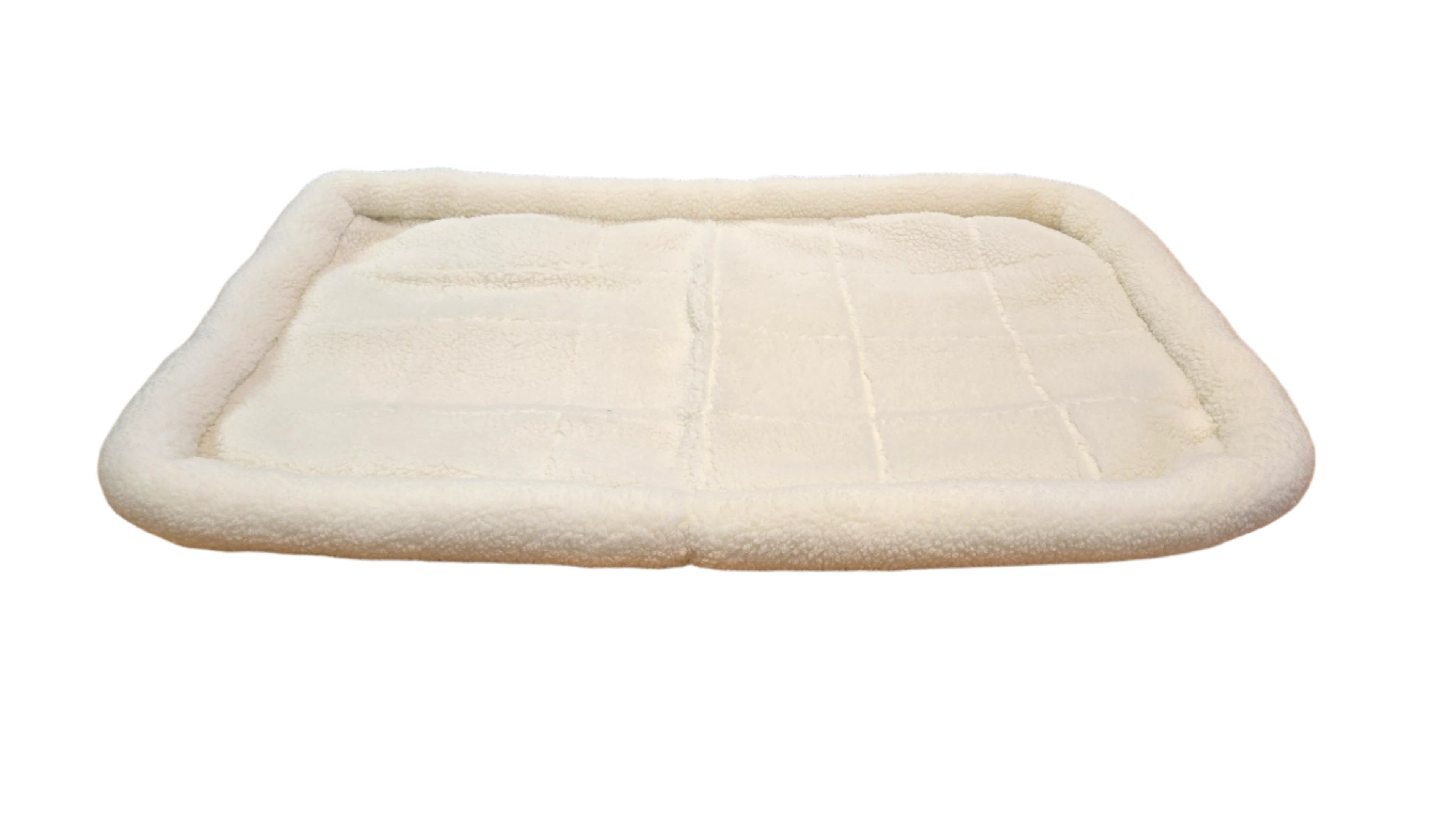 Ellie-Bo Faux Sheepskin Fleece Bed for Dog Cage