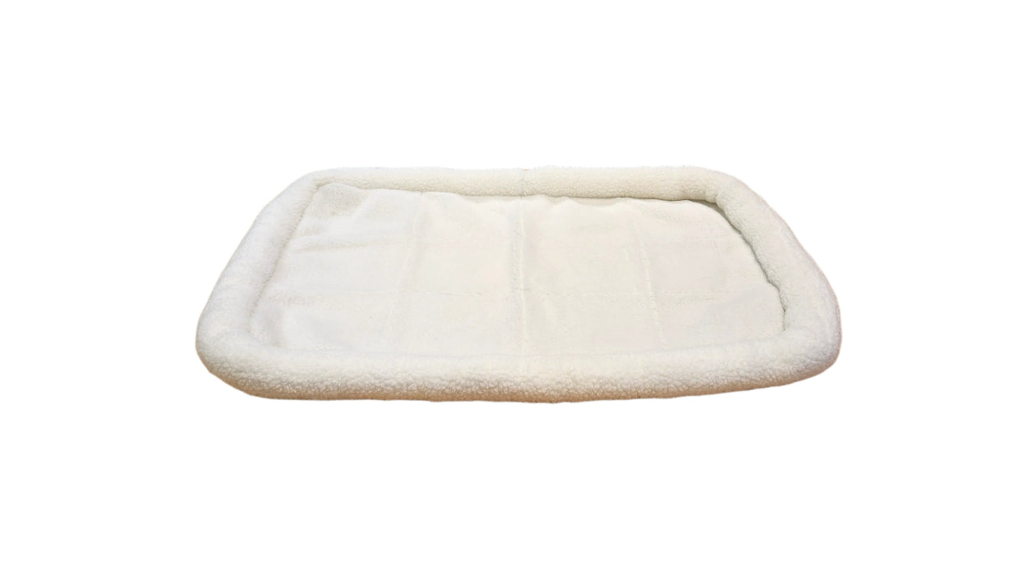 Ellie-Bo Faux Sheepskin Fleece Bed for Dog Cage