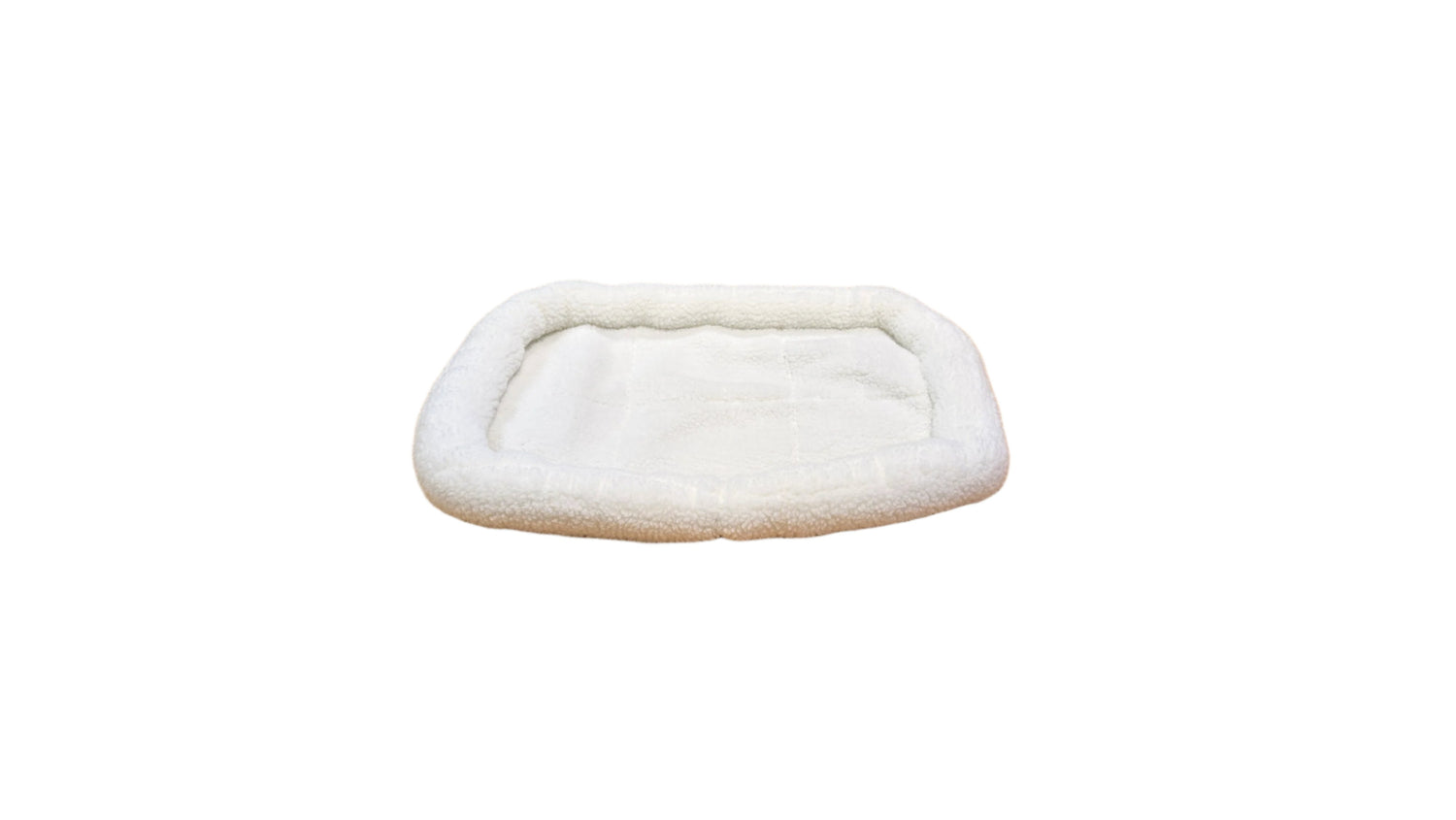 Ellie-Bo Faux Sheepskin Fleece Bed for Dog Cage