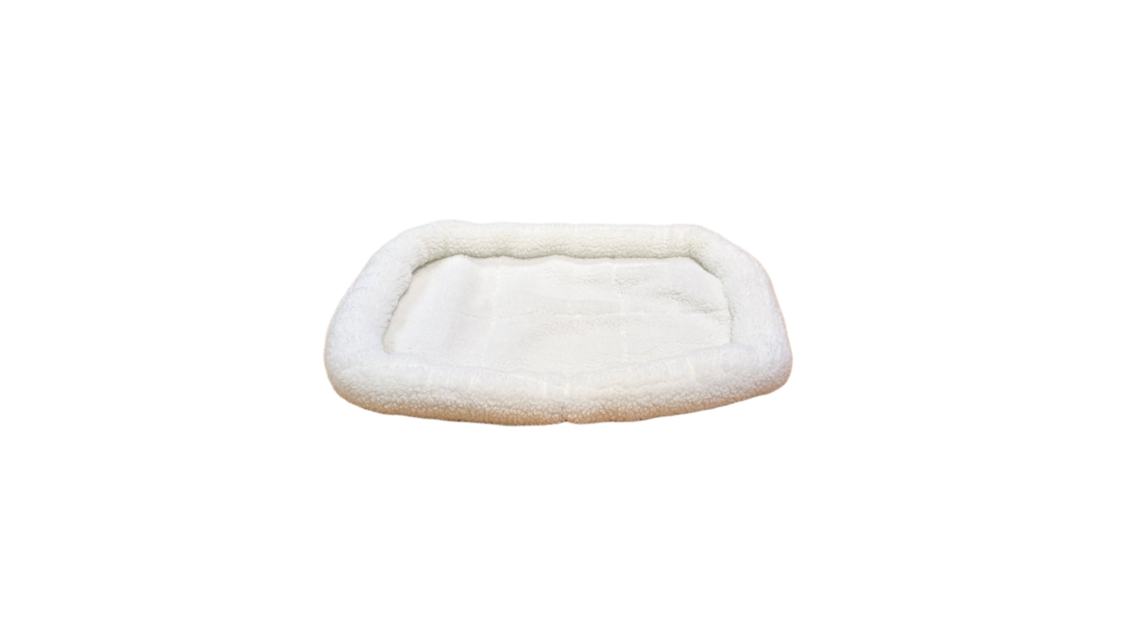 Ellie-Bo Faux Sheepskin Fleece Bed for Dog Cage