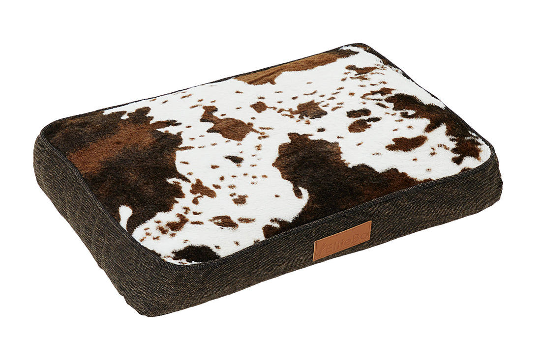 Ellie-Bo Orthopaedic Foam Cowhide Pattern Dog Bed