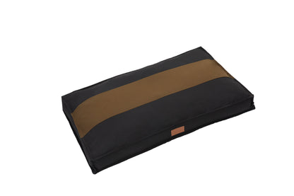 Ellie-Bo Striped Black and Brown Dog Bed
