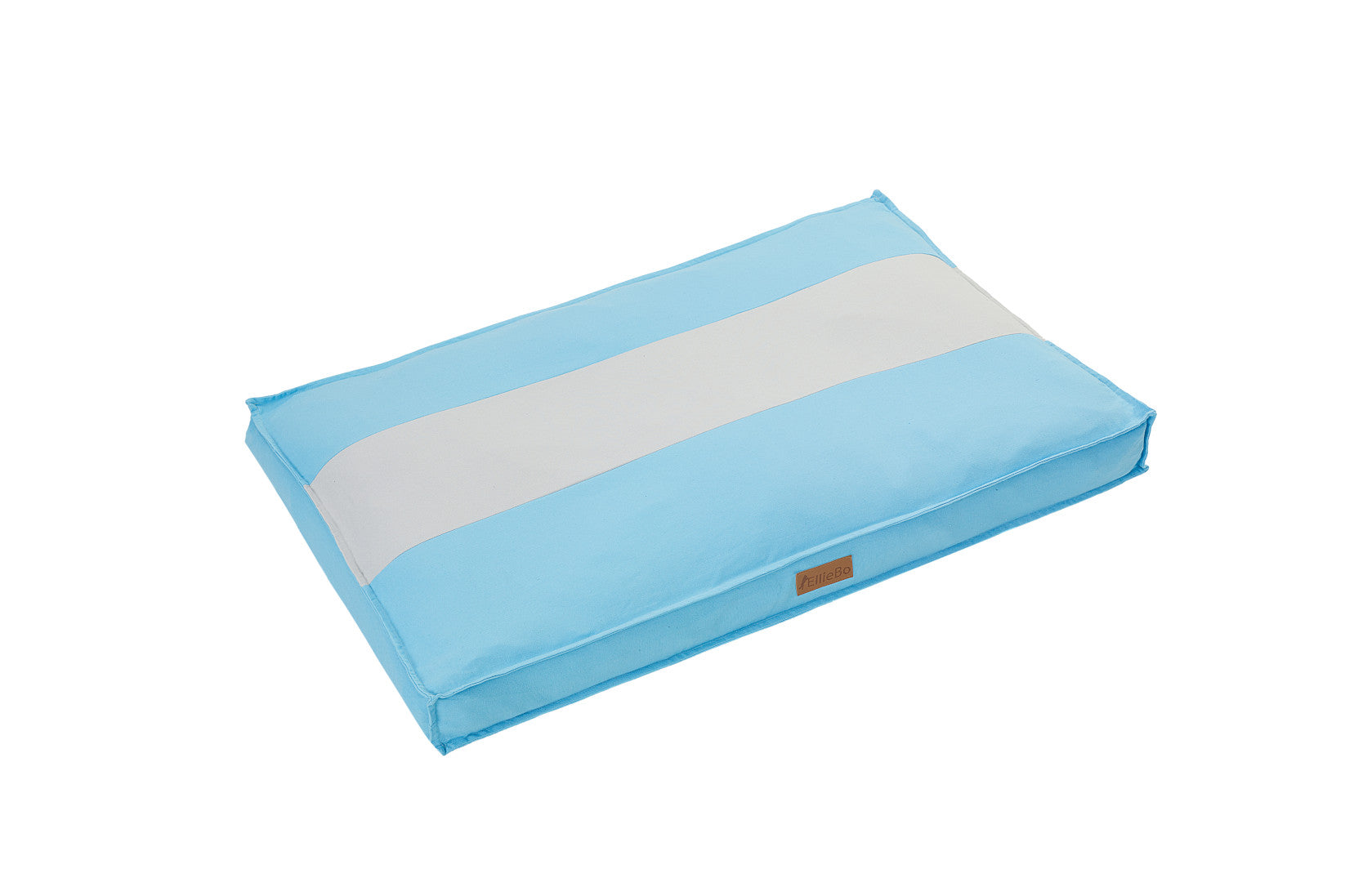 Ellie-Bo Striped Blue and Grey Dog Bed