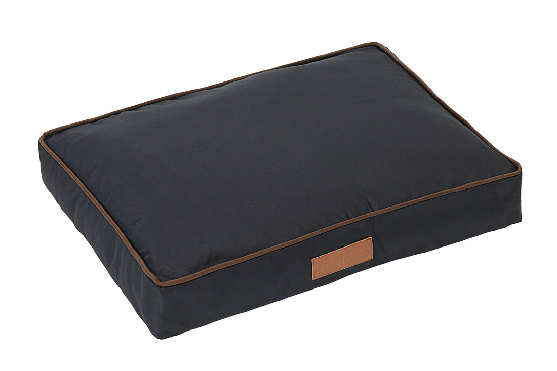 Ellie-Bo Orthopaedic Foam Black Water-resistant Dog Bed