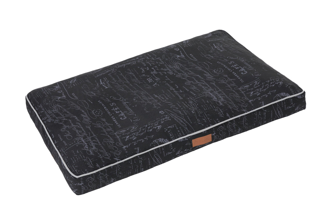 Ellie-Bo Orthopaedic Foam Black Dog Bed in Voyager Style