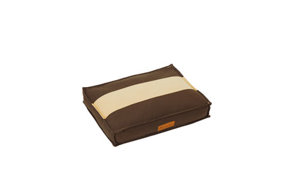 Ellie-Bo Striped Brown and Cream Dog Bed