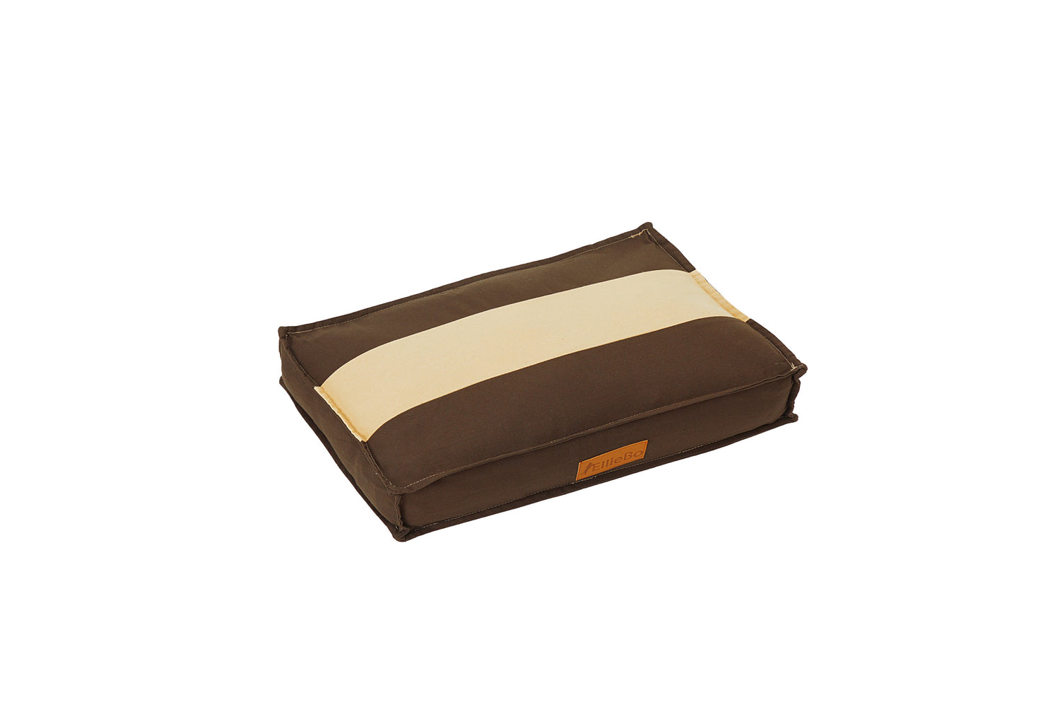 Ellie-Bo Striped Brown and Cream Dog Bed