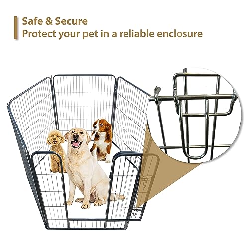 Ellie-Bo Heavy Duty Puppy Pen Replacement 60/80/100/120cm High