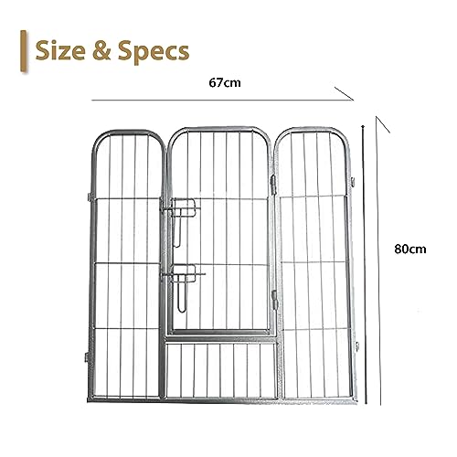 Ellie-Bo Heavy Duty Puppy Pen Replacement 60/80/100/120cm High