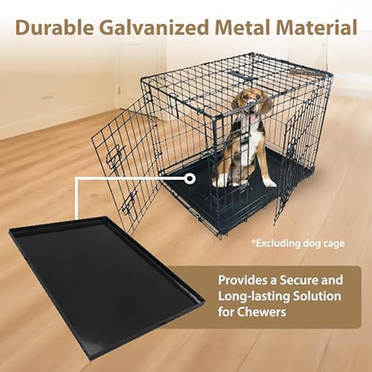 Ellie-Bo Replacement Metal Tray for Dog Cage