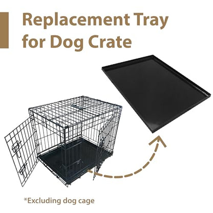 Ellie-Bo Replacement Metal Tray for Dog Cage