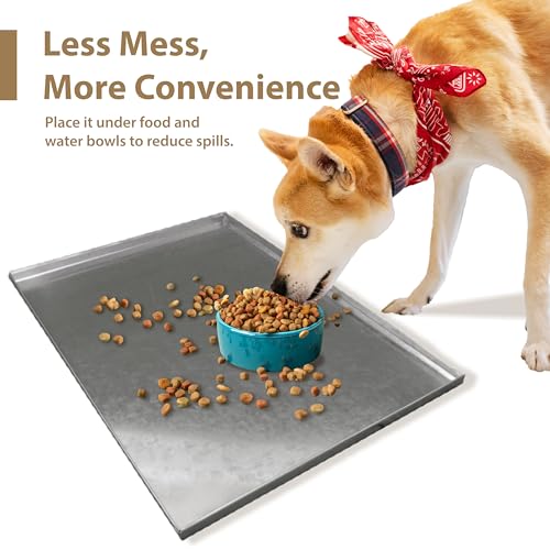 Ellie-Bo Replacement Metal Tray for Dog Cage