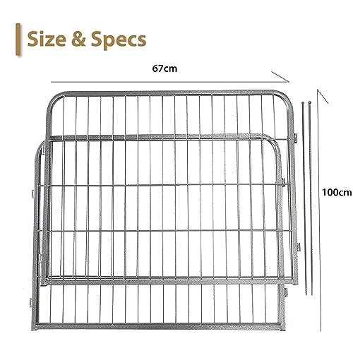 Ellie-Bo Heavy Duty Puppy Pen Replacement 60/80/100/120cm High