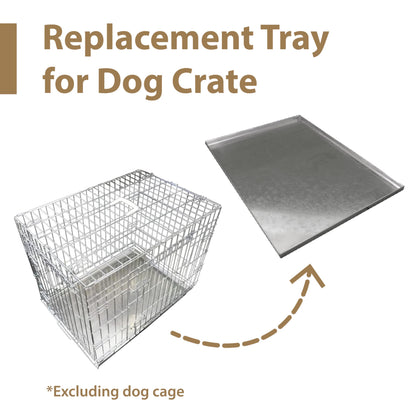 Ellie-Bo Replacement Metal Tray for Dog Cage
