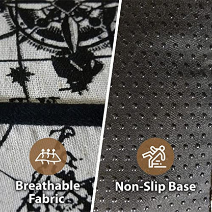 Ellie-Bo Beige Dog Bed Cover in Voyager Fabric with Non-Slip Base