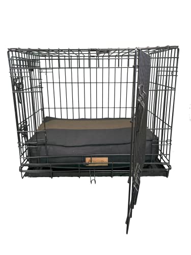 Ellie-Bo Striped Black and Brown Dog Bed