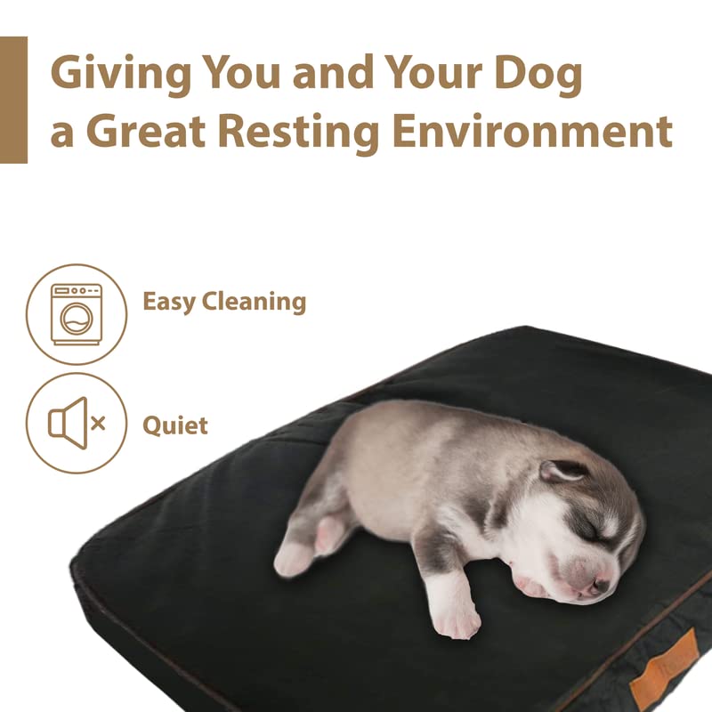 Ellie-Bo Black Waterproof Dog Bed
