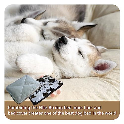 Ellie-Bo Cowhide Pattern Dog Bed