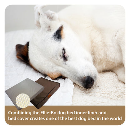Ellie-Bo Orthopaedic Foam Brown Waterproof Dog Bed
