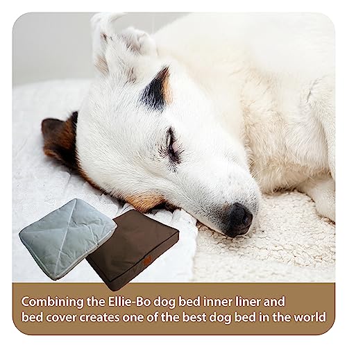 Ellie-Bo Brown Waterproof Dog Bed
