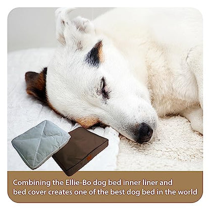 Ellie-Bo Brown Waterproof Dog Bed