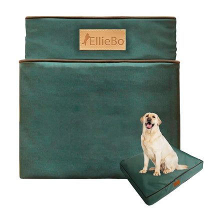 Ellie-Bo Green Waterproof Dog Bed Cover