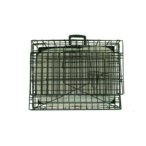 Ellie-Bo Deluxe Slanted Dog Cage in Black