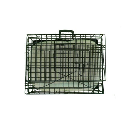 Ellie-Bo Deluxe Slanted Dog Cage in Black