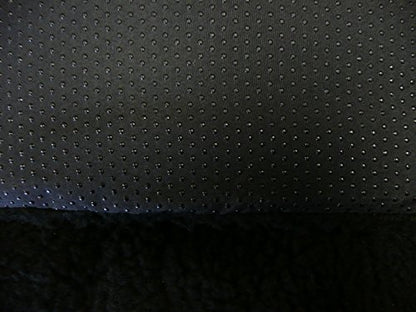 Ellie-Bo Black Sherpa Fleece Cage Mat